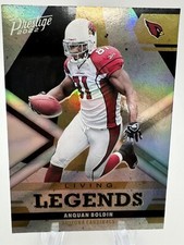 2022 PANINI PRESTIGE FOOTBALL ANQUAN BOLDIN LIVING LEGENDS INSERT BEARS