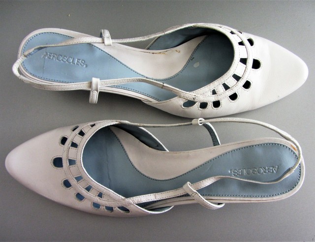 aerosoles white shoes