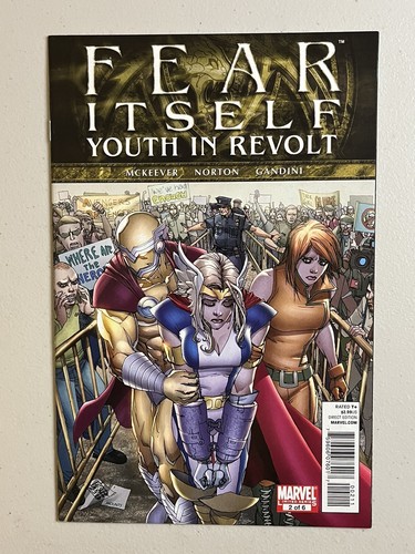 JUEGO COMPLETO FEAR SELF YOUTH IN REVOLT # 1-6 ~ Marvel Comics 2011 - Imagen 4 de 12