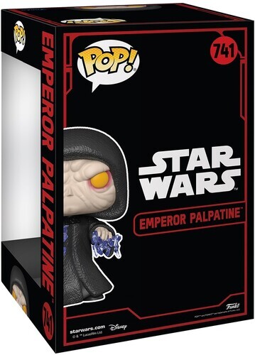 Funko Pop! Vinyl Jumbo 10 in: Star Wars - Emperor Palpatine