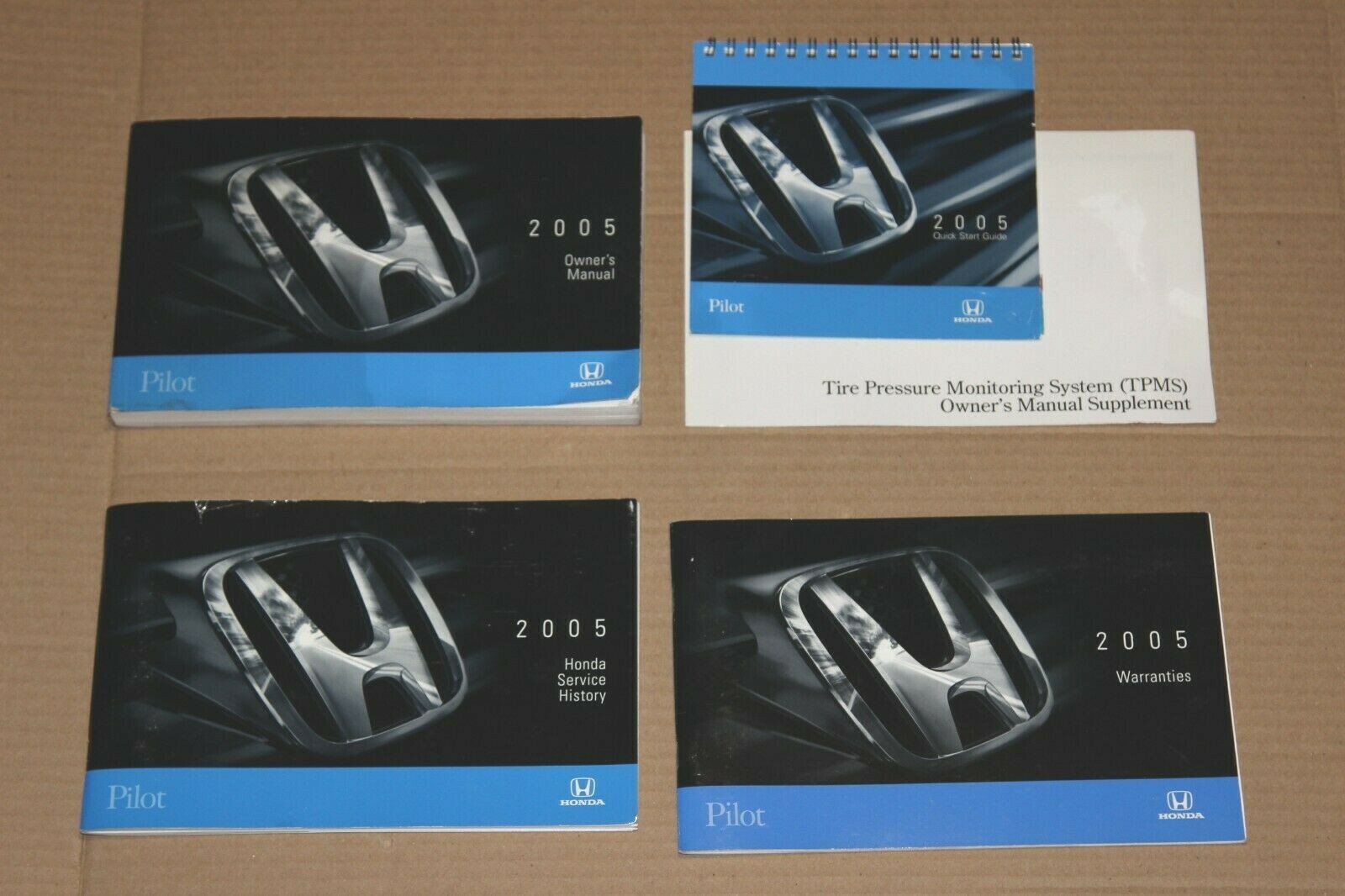 2005 05 Honda Pilot Owners Manual Book Guide Set Warranties W/ FREE