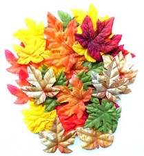 New Maple Fall Leaves Decorations 50 count pack Picked at Random Qty 1