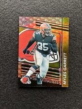 2022 Prestige Football #FF-15 Myles Garrett Franchise Favorites Browns 73/75