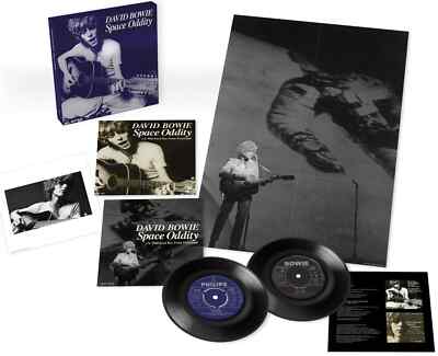 DAVID BOWIE   SPACE ODDITY   50 ANNIVERSARY   BOX   2 X 7 