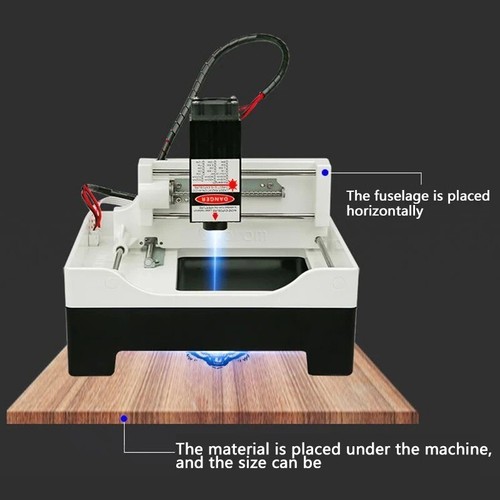 220V kleine Metall Laser Graviermaschine Mini Laser Graviermaschine - Bild 9 von 15