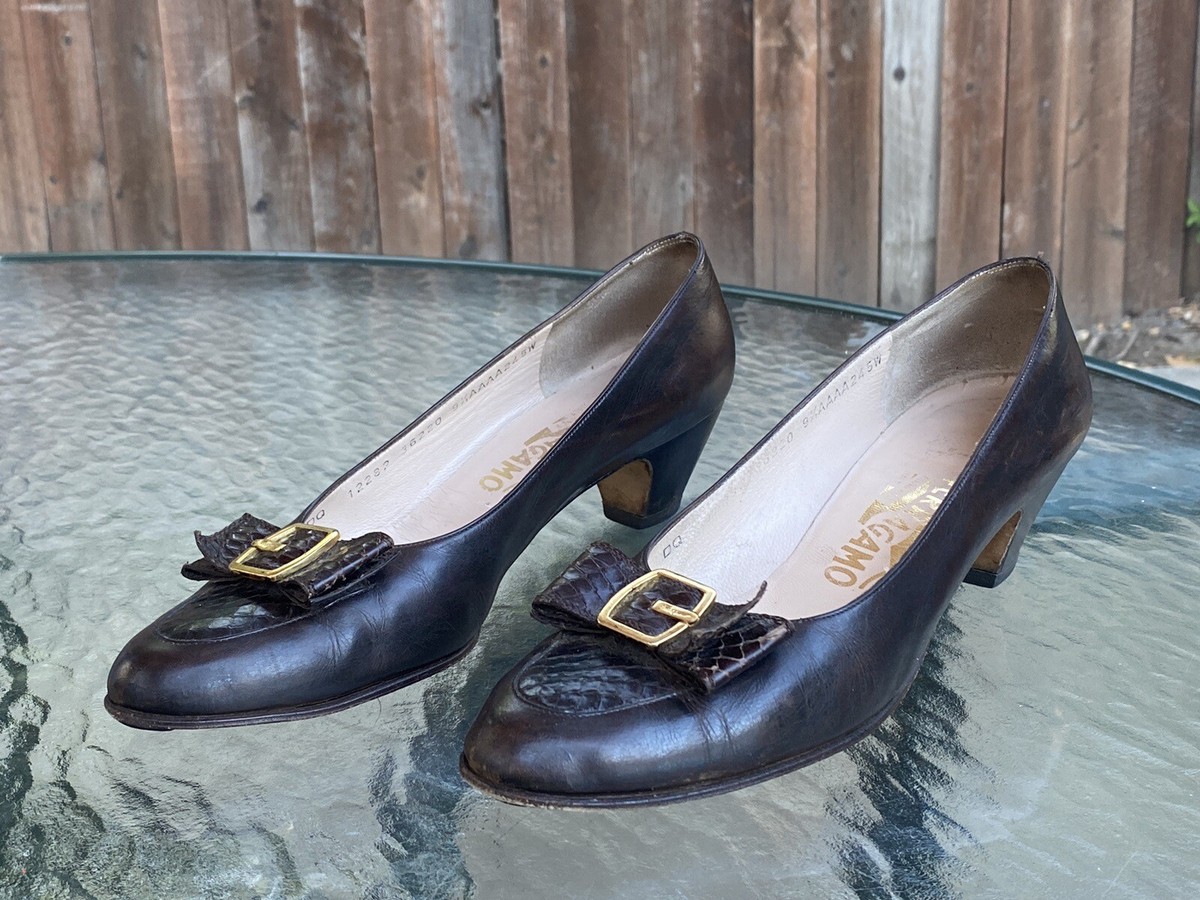 Salvadores ferragamo shoes. 9.5 Avril Gancini Buckle Loafer – M. Dumas and Sons main image 2