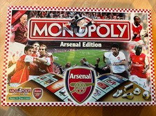 Monopoly Arsenal Football Club Limited Edition  RARE Retro Board Game Xmas