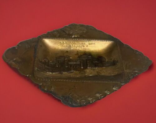 1904 ST LOUIS WORLD'S FAIR METAL TRAY SOUVENIR PALACE OF LIBERAL ARTS 4.75 in - Picture 2 of 15