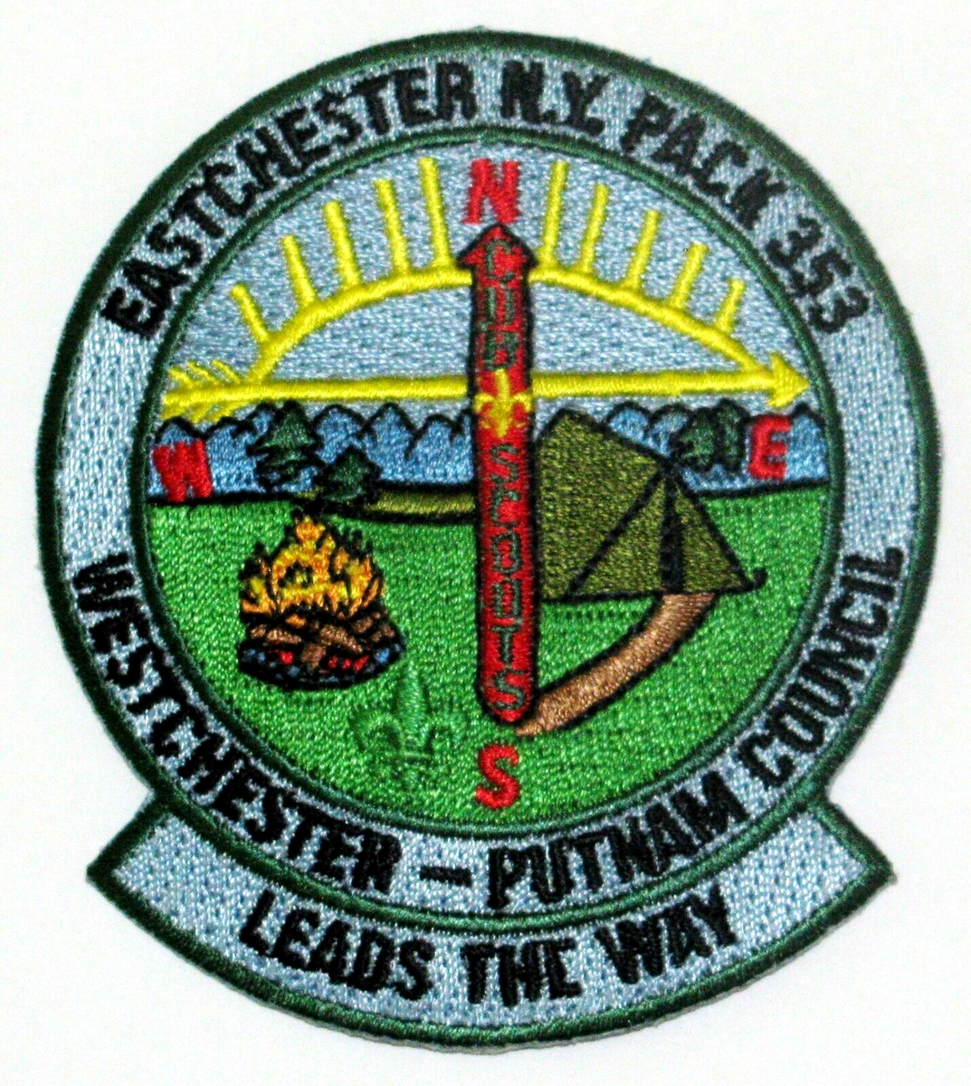 Westchester-Putnam Council (NY) Pack 353 Eastchester Pocket Patch BSA