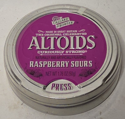 Altoids Raspberry Sours (Factory Sealed Tin Discontinued) | eBay