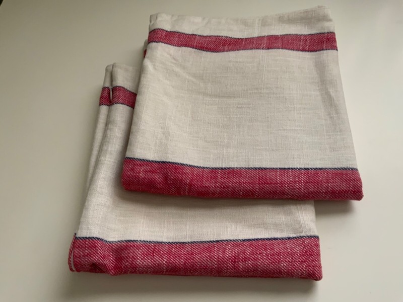 POTTERY BARN PILOW. CASES SET OF 2