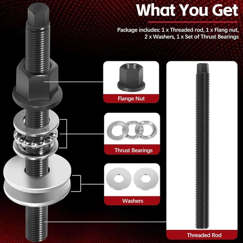 LS LS1 LS2 LS3 LS6 5.3 5.7 6.0 6.2L Harmonic Balancer Installer Tool w/Bearing - Bild 6 von 10