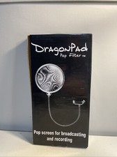 Dragon Pad Pop Filter for broadcasting  recording w/ flexible gooseneck holder