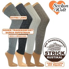 Kuschelweiche Overknee Stulpen extra lang mit...