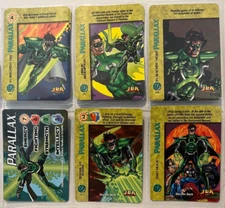 Overpower Collectible DC Card Game - Parallax Character Cards Set of 12