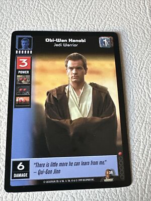 Young Jedi CCG Jedi Council Obi Wan Kenobi #39