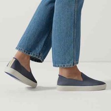 Rothy's Women's Blue The Original Slip On Soft Sneaker Size 8.5 NWOB