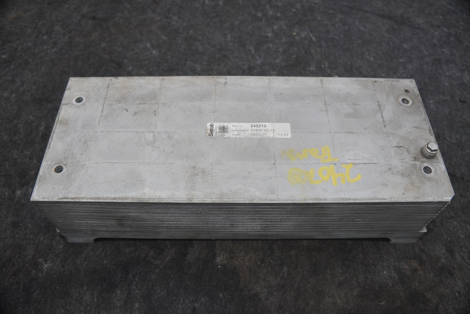 Transmission Gearbox Oil Cooler Heat Exchanger 343213 Ferrari 488 Challenge 2018