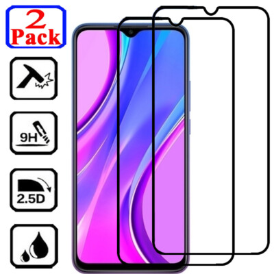 Full Cover Tempered Glass Screen Protector For Xiaomi Redmi 10 9A 9 8 8A 7 7A 6A