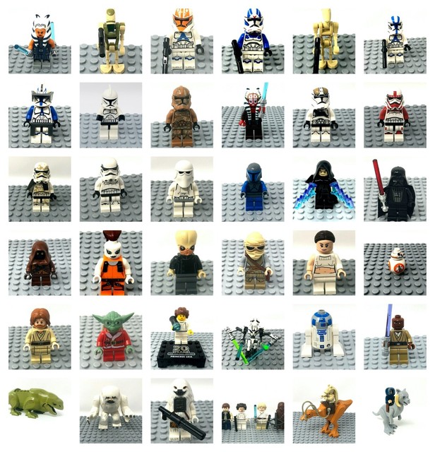 star wars minifigures set