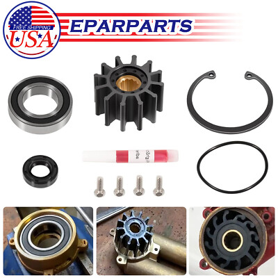 For 99-05 Volvo Penta Raw Sea Water Pump Repair Rebuild Kit 3.0 4.3 5.0 5.7 8.1