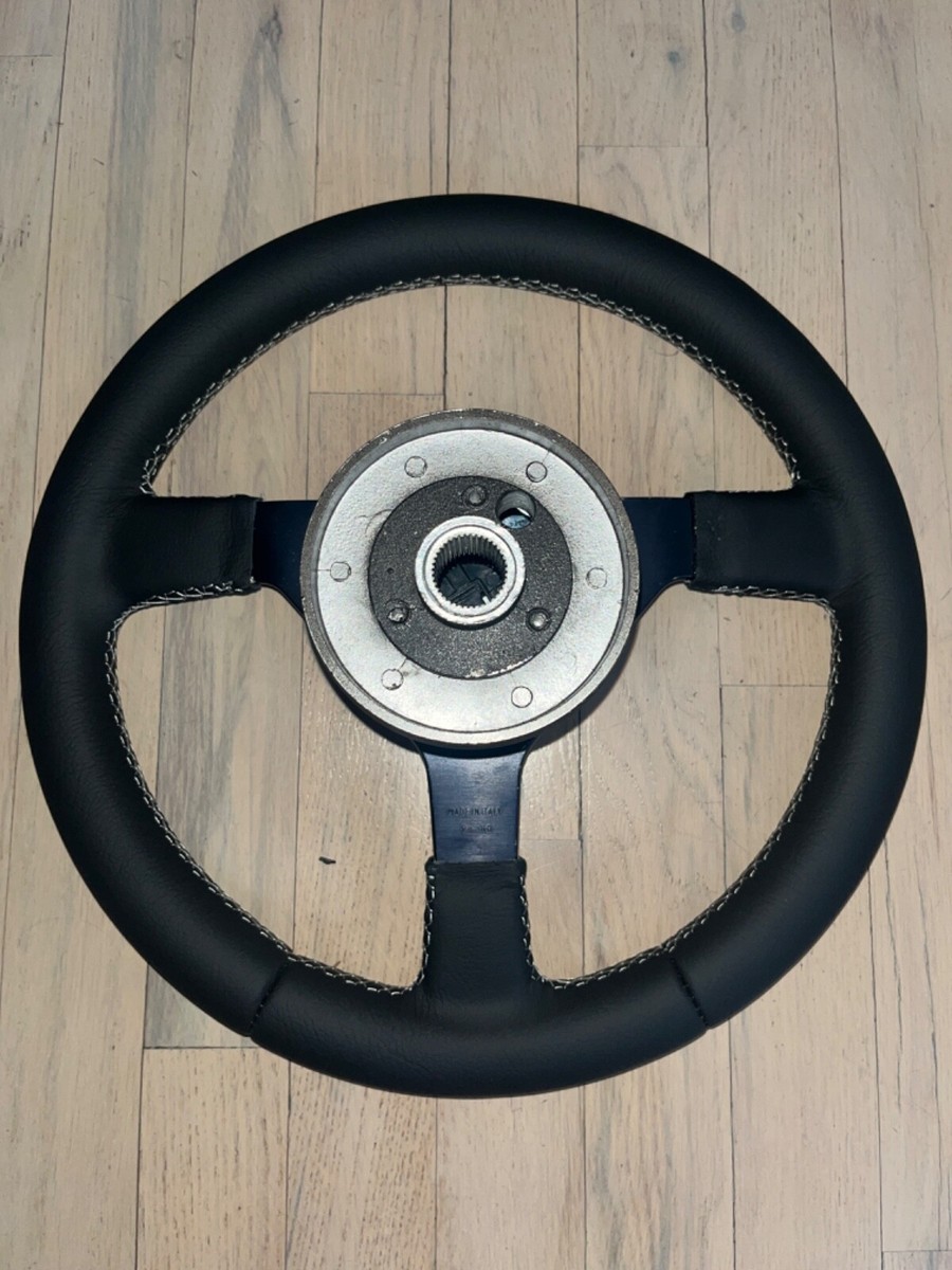 porsche 911 930 Momo steering Wheel Niki Lauda Black Leather | eBay
