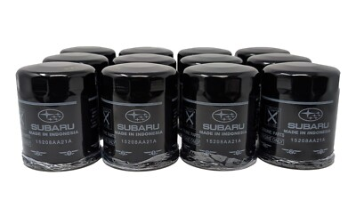 #ad #ad Subaru Engine Oil Filter amp; Crush Gasket Kit 15208AA21A amp; 803916010 12 pack $124.99
