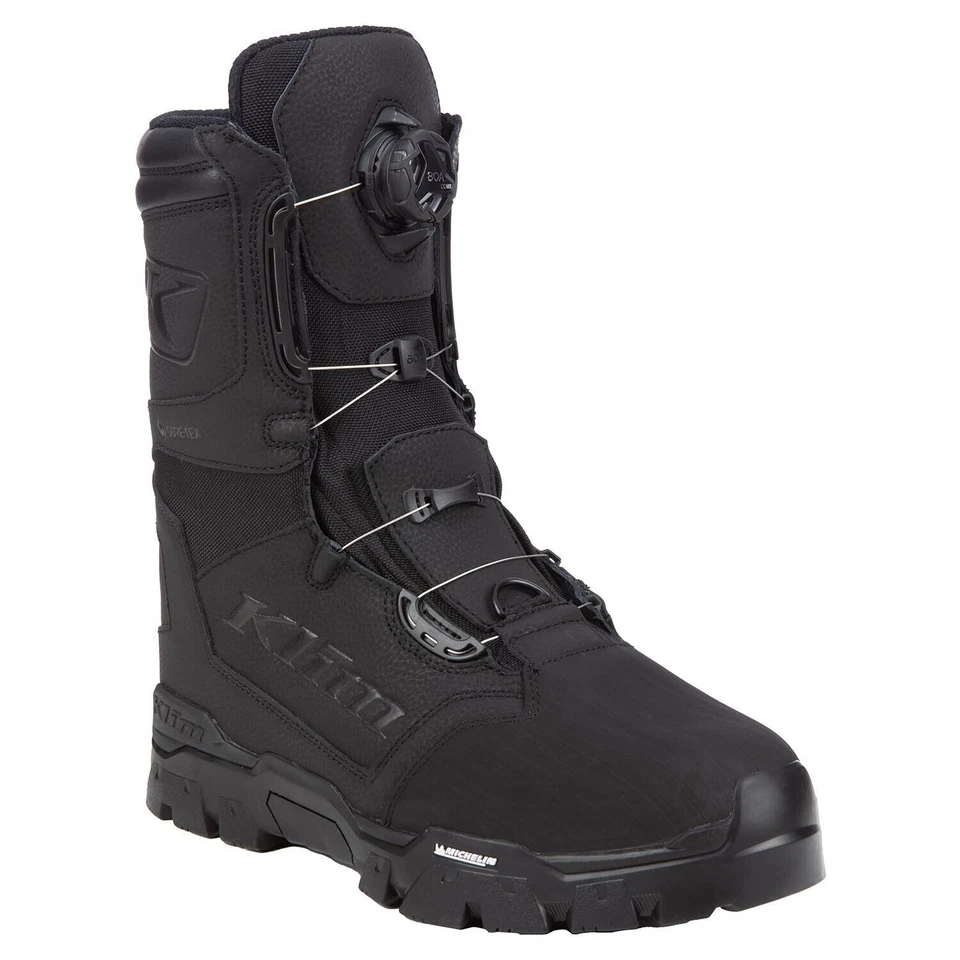 Bota de moto de nieve Klim Klutch GTX BOA negra para hombre 10 11 12 13 14 15 3112-001- Foto 2 de 4