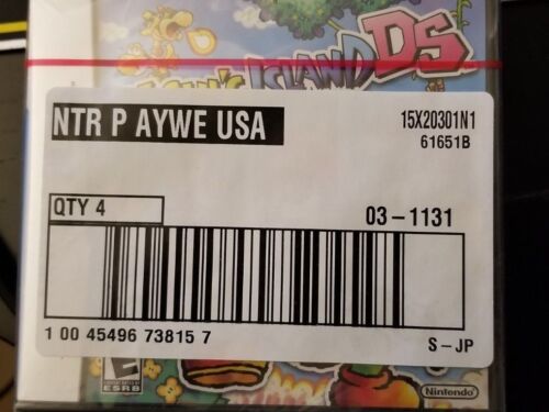 Yoshi's Island DS - (Nintendo DS,2006) - Brand New / Factory sealed - Picture 2 of 4