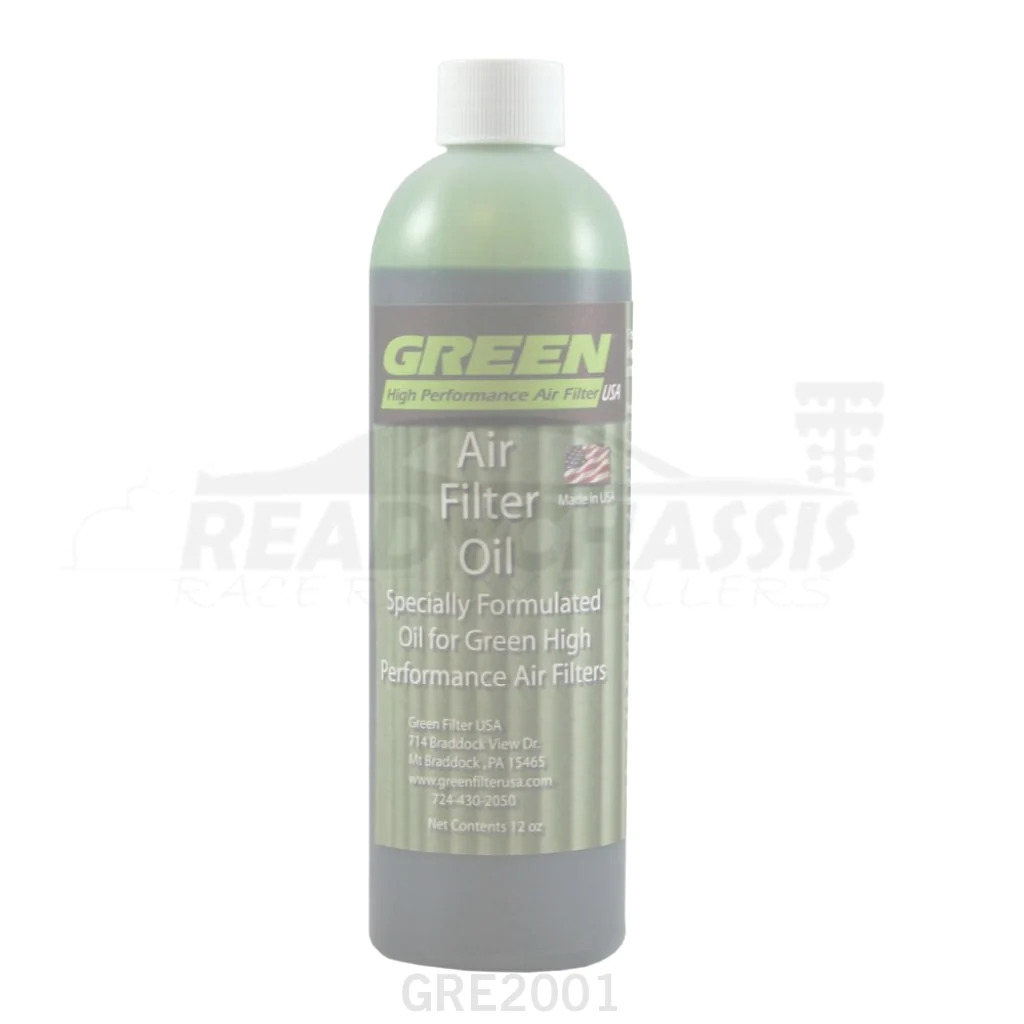 Green Air Filter Oil Synthetic 12oz 2001