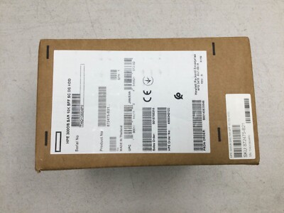 872475-B21 HP 300GB SAS 12G ENTERPRISE 10K 2.5IN SC DS HDD 872735-001 New Sealed
