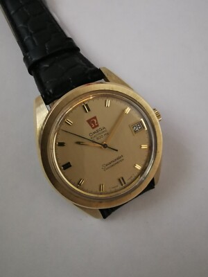 Vintage Omega Seamaster Electronic F300Hz Chronometer Two Tone