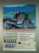 1982 Supertrapp Motorcycle Exhaust System Ad - Fast