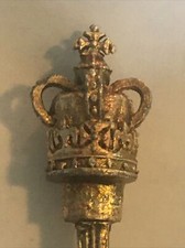 Vintage Souvenir Spoon Collectible Crown