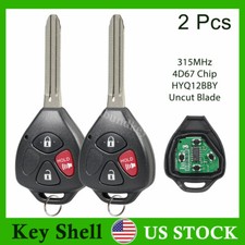 2 For 2006 2007 2008 2009 2010 Toyota Rav 4 Rav4 Keyless Remote Car Key Fob 4d67