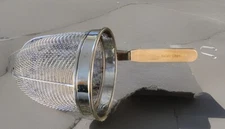 Helen’s (Chen)Asian Kitchen Stainless Steel Mesh Spide, 6-Inch Basket NWT’s Nice