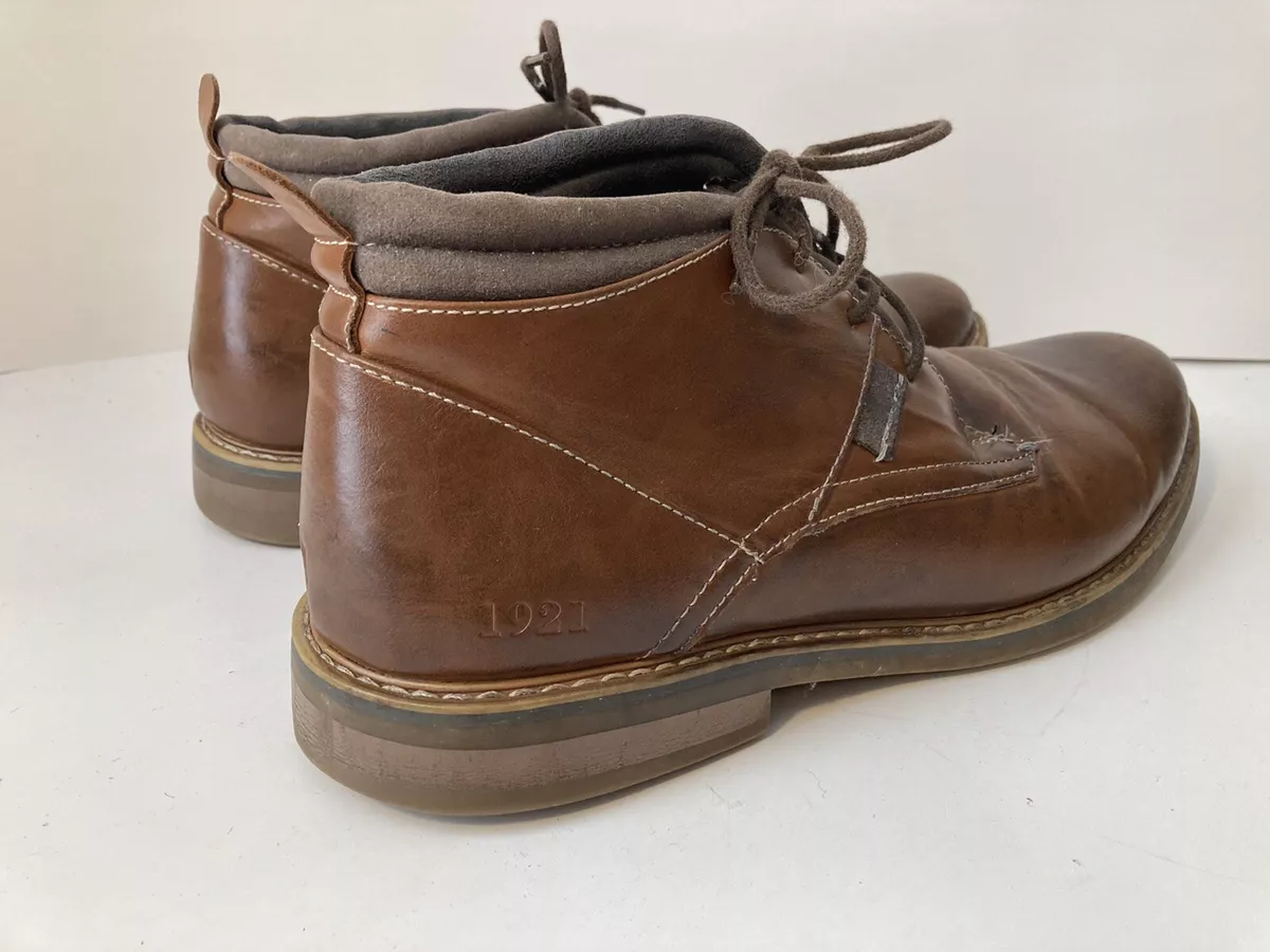 Freeman 1921 Mens Chukka Ankle Boots Brown Shoes Size 9 M Henley