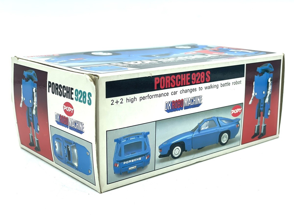 Popy Japan Transformer 1983 vintage car Porsche 928 S BANDAI