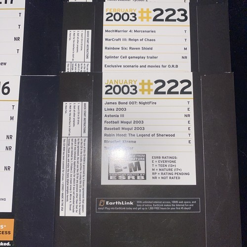 Computer Gaming World Demo Lot of 12 PC CD-ROM Demo Discs (Dec 2001 - Oct 2003) - Picture 15 of 24