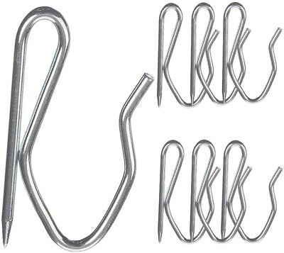 Metal Curtains Hooks-Steel Pinch Pleat Hooks-20,40,50,60,80 pins