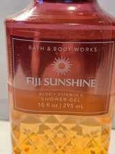 NEW Bath and Body Works FIJI SUNSHINE Aloe + Vit E Shower Gel 10 fl oz/295 mL 0.60 per gallon