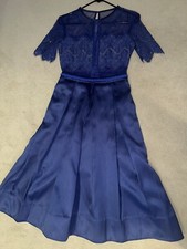 Dress. Size 8UK. Used. Dark Blue.