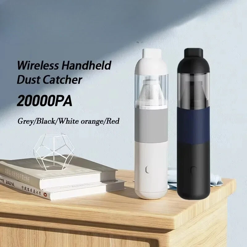Hot Car Vacuum Cleaner 120W Strong Suction Wireless Handheld Cyclone Suction New - Image 3 of 4