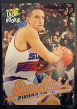 1996-97 Fleer Ultra STEVE NASH RC Rookie Card #87 GEM-MINT Super Clean