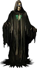 Animated Halloween Skeleton Reaper 10 FT Towering Haunted House Decoration Prop