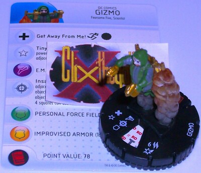 GIZMO #044 Teen Titans DC HeroClix Rare