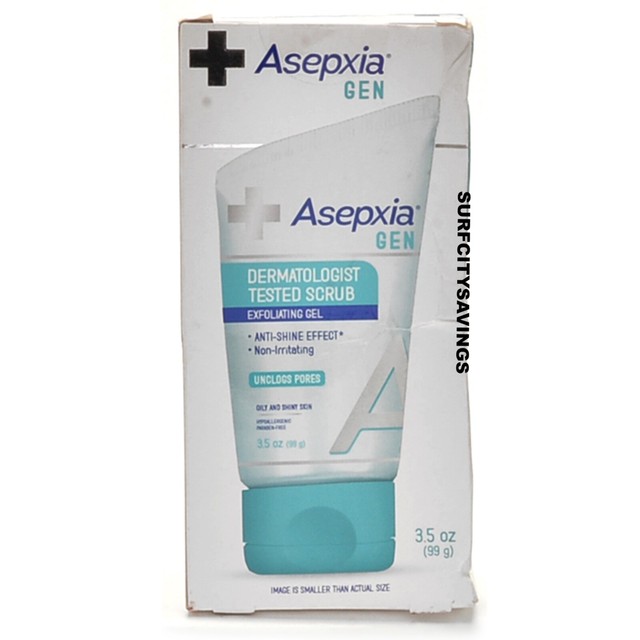 Asepxia GEN Facial Exfoliating Scrub Gel for Oily Skin with Anti