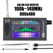 4.3inch Radio Receiver IPS LCD Display SDR Shortwave Radio Receiver 100k 149MHz