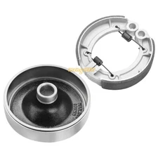 Rear Brake Drum Hub W/Shoe Kit for Yamaha Grizzly 350 YFM350G YFM350F 2007-2014