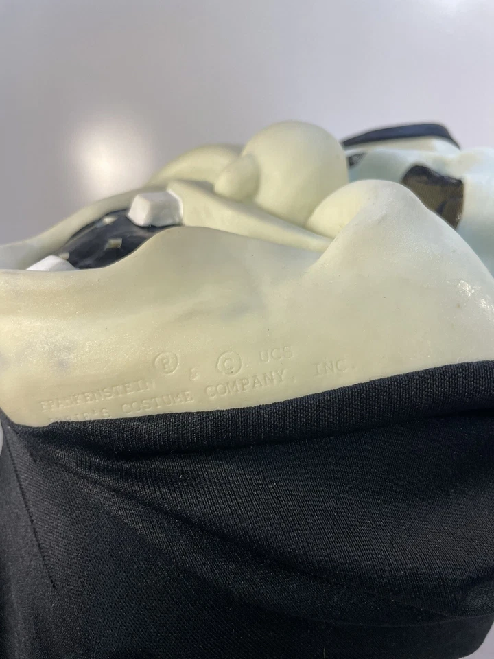Rubies Frankenstein ?  Halloween Costume Mask With Black Hood Goofy Face - Image 2 of 4